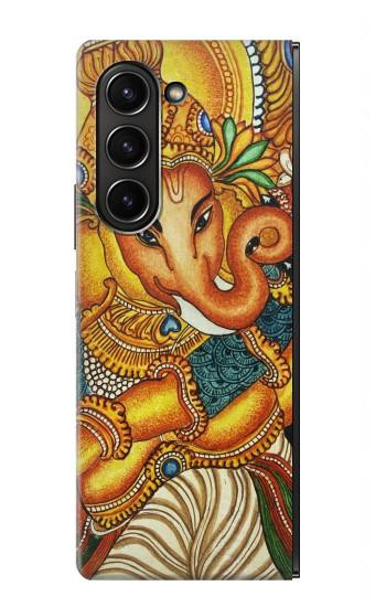 S0440 Hindu God Ganesha Hülle Schutzhülle Taschen für Samsung Galaxy Z Fold 5