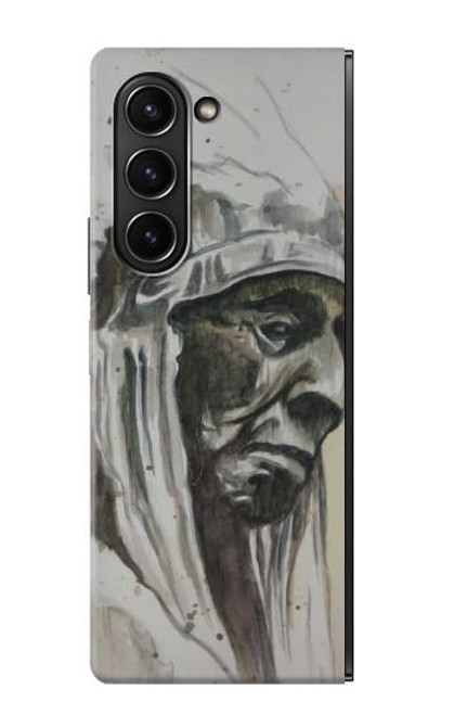 S0792 Indian Chief Hülle Schutzhülle Taschen für Samsung Galaxy Z Fold 5