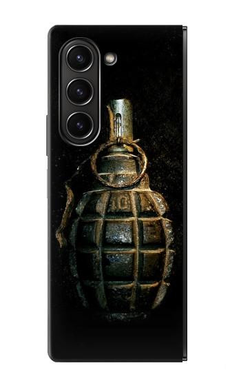 S0881 Hand Grenade Hülle Schutzhülle Taschen für Samsung Galaxy Z Fold 5