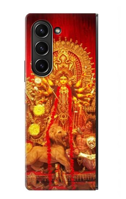 S1030 Hindu God Durga Puja Hülle Schutzhülle Taschen für Samsung Galaxy Z Fold 5