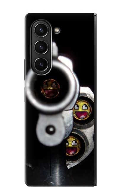 S1109 Smile Bullet Gun Hülle Schutzhülle Taschen für Samsung Galaxy Z Fold 5