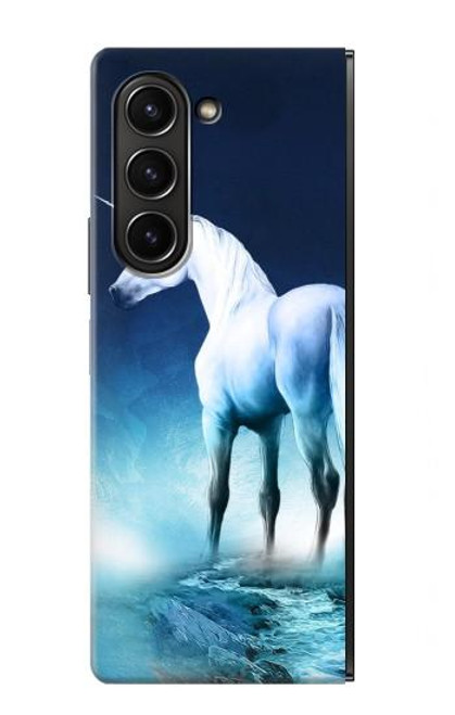 S1130 Unicorn Horse Hülle Schutzhülle Taschen für Samsung Galaxy Z Fold 5
