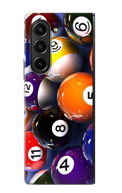 S2238 Billiard Pool Ball Hülle Schutzhülle Taschen für Samsung Galaxy Z Fold 5
