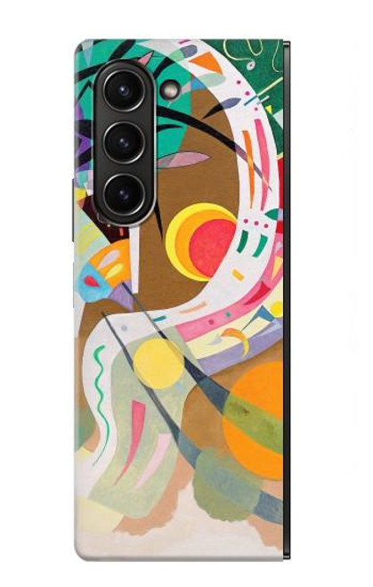 S3346 Vasily Kandinsky Guggenheim Hülle Schutzhülle Taschen für Samsung Galaxy Z Fold 5