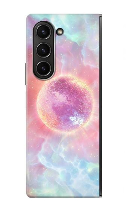 S3709 Pink Galaxy Hülle Schutzhülle Taschen für Samsung Galaxy Z Fold 5