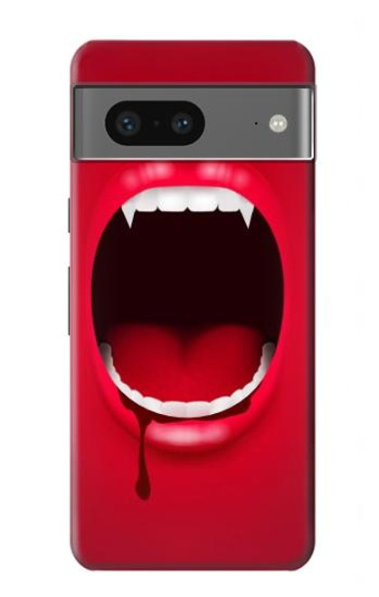 S2103 Vampire Mouth Hülle Schutzhülle Taschen für Google Pixel 7a