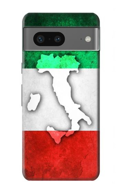 S2338 Italy Flag Hülle Schutzhülle Taschen für Google Pixel 7a