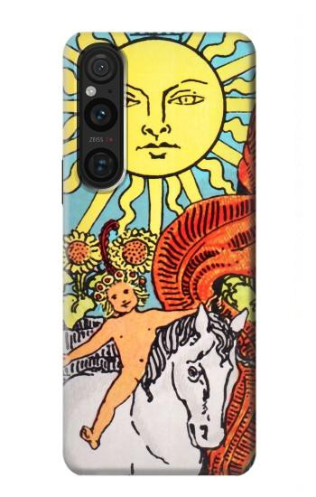S0565 Tarot Sun Hülle Schutzhülle Taschen für Sony Xperia 1 V
