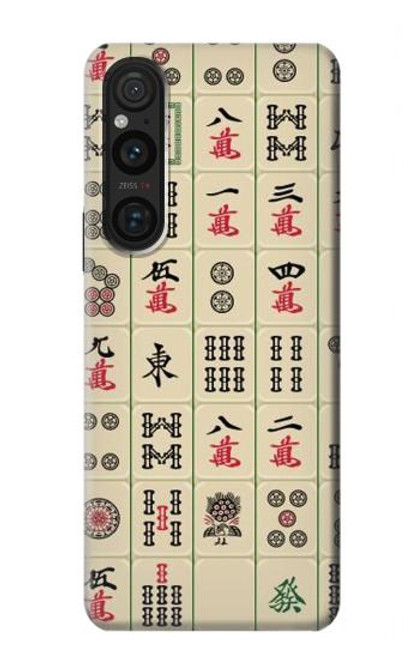S0802 Mahjong Hülle Schutzhülle Taschen für Sony Xperia 1 V