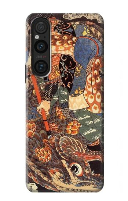 S0914 Ronin Miyamoto Musashi Hülle Schutzhülle Taschen für Sony Xperia 1 V