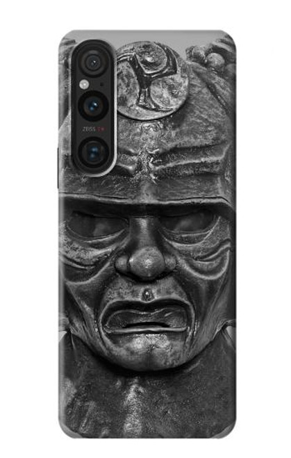 S1827 Japan Samurai Helmet Hülle Schutzhülle Taschen für Sony Xperia 1 V