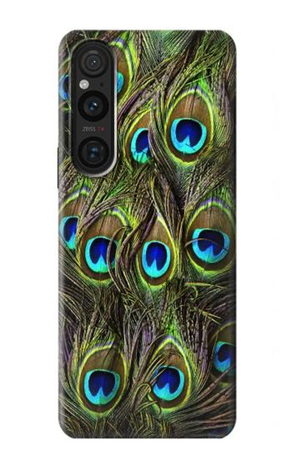 S1965 Peacock Feather Hülle Schutzhülle Taschen für Sony Xperia 1 V S1965 Peacock Feather Hülle Schutzhülle Taschen für Sony Xperia 1 V