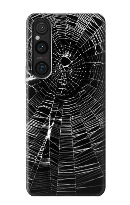 S2224 Spider Web Hülle Schutzhülle Taschen für Sony Xperia 1 V