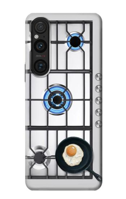 S3928 Cooking Kitchen Graphic Hülle Schutzhülle Taschen für Sony Xperia 1 V