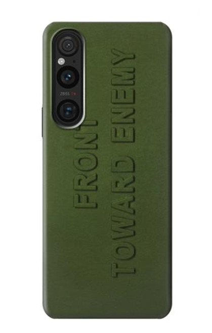 S3936 Front Toward Enermy Hülle Schutzhülle Taschen für Sony Xperia 1 V