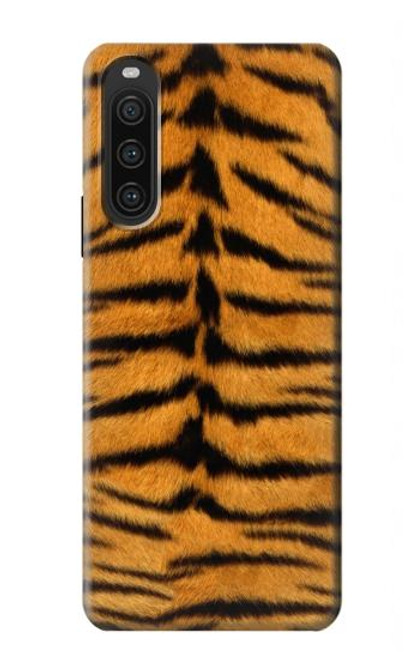 S0576 Tiger Skin Hülle Schutzhülle Taschen für Sony Xperia 10 V