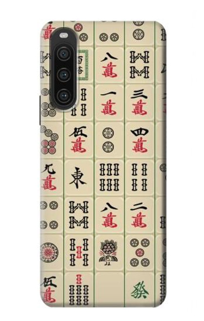 S0802 Mahjong Hülle Schutzhülle Taschen für Sony Xperia 10 V