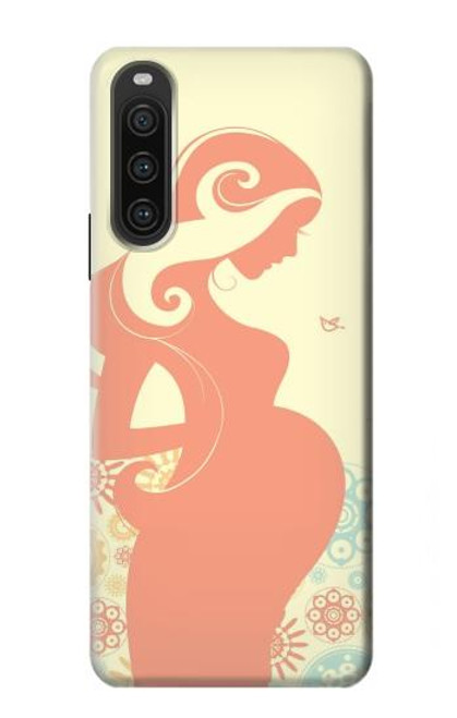 S0815 Pregnant Art Hülle Schutzhülle Taschen für Sony Xperia 10 V