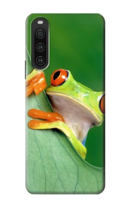 S1047 Little Frog Hülle Schutzhülle Taschen für Sony Xperia 10 V