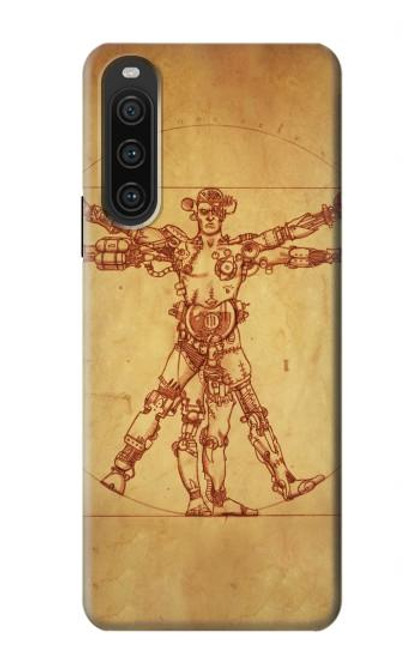 S1682 Steampunk Frankenstein Hülle Schutzhülle Taschen für Sony Xperia 10 V