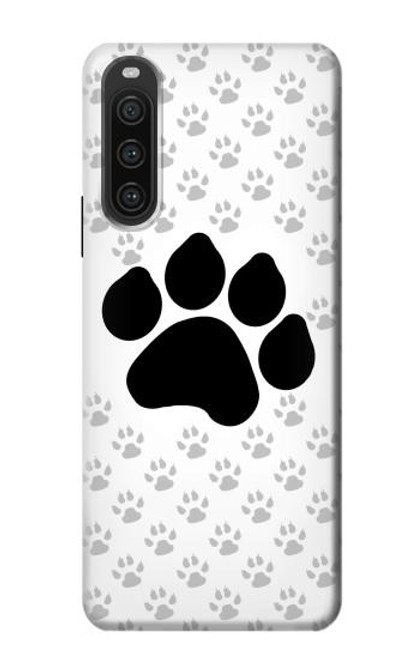 S2355 Paw Foot Print Hülle Schutzhülle Taschen für Sony Xperia 10 V
