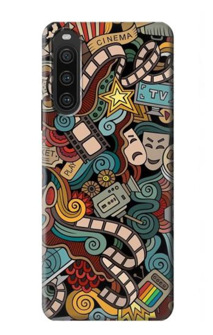 S3480 Movie Acting Entertainment Hülle Schutzhülle Taschen für Sony Xperia 10 V