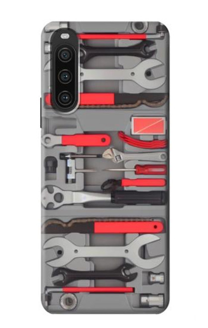S3921 Bike Repair Tool Graphic Paint Hülle Schutzhülle Taschen für Sony Xperia 10 V