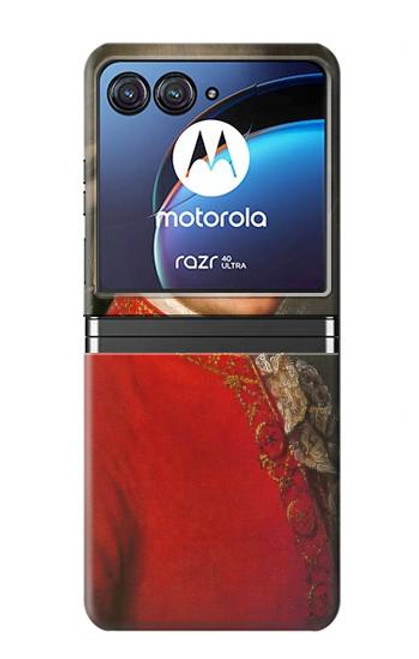 S0492 Mozart Hülle Schutzhülle Taschen für Motorola Razr 40 Ultra