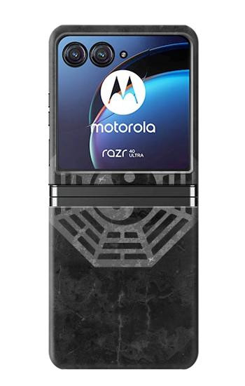 S2503 Tao Dharma Yin Yang Hülle Schutzhülle Taschen für Motorola Razr 40 Ultra