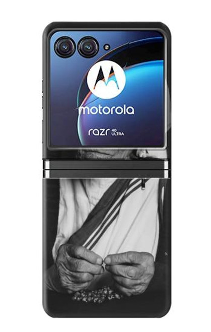 S2512 Mother Teresa Hülle Schutzhülle Taschen für Motorola Razr 40 Ultra