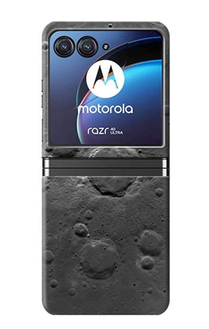 S2946 Moon Surface Hülle Schutzhülle Taschen für Motorola Razr 40 Ultra