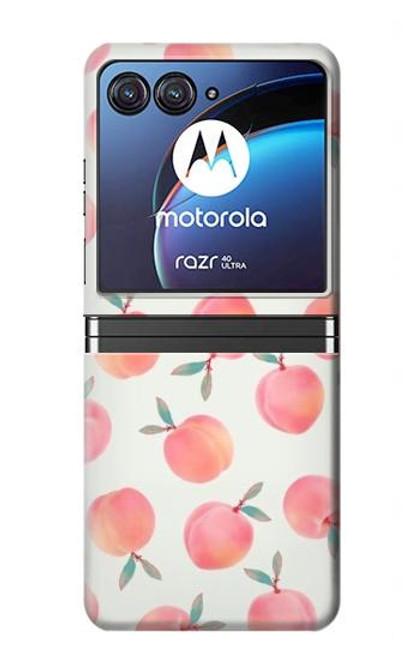 S3503 Peach Hülle Schutzhülle Taschen für Motorola Razr 40 Ultra