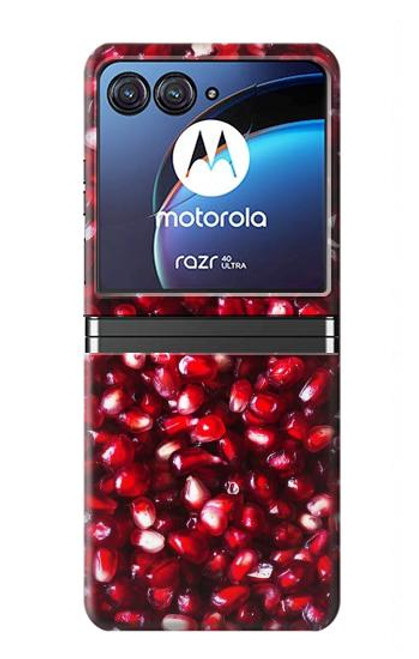 S3757 Pomegranate Hülle Schutzhülle Taschen für Motorola Razr 40 Ultra