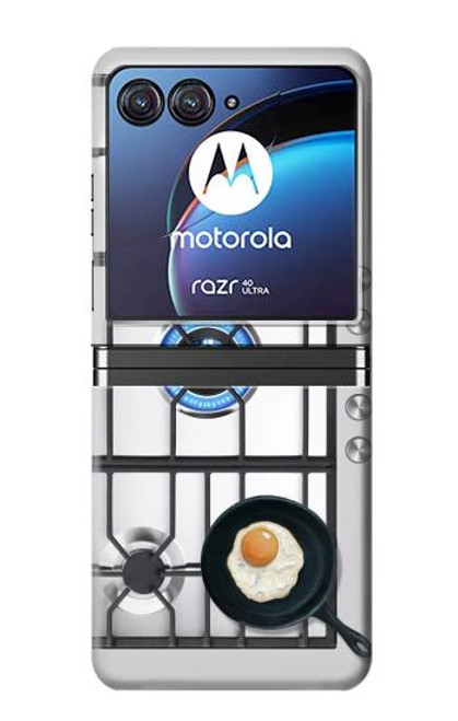 S3928 Cooking Kitchen Graphic Hülle Schutzhülle Taschen für Motorola Razr 40 Ultra