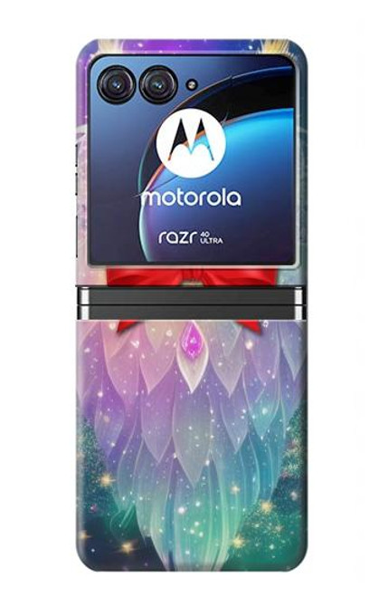 S3934 Fantasy Nerd Owl Hülle Schutzhülle Taschen für Motorola Razr 40 Ultra