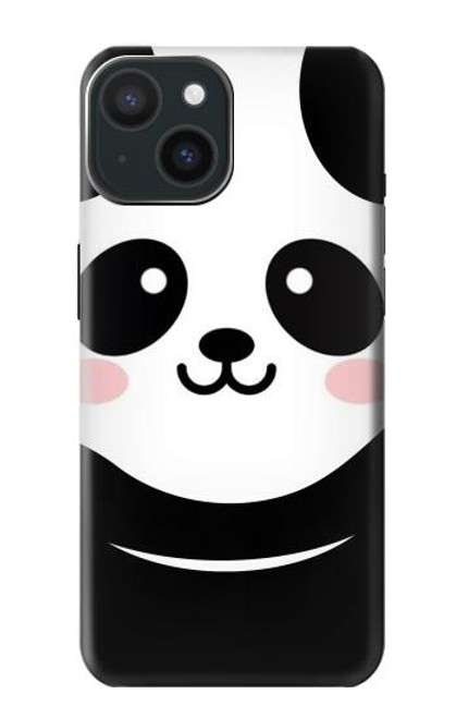 S2662 Cute Panda Cartoon Hülle Schutzhülle Taschen für iPhone 15