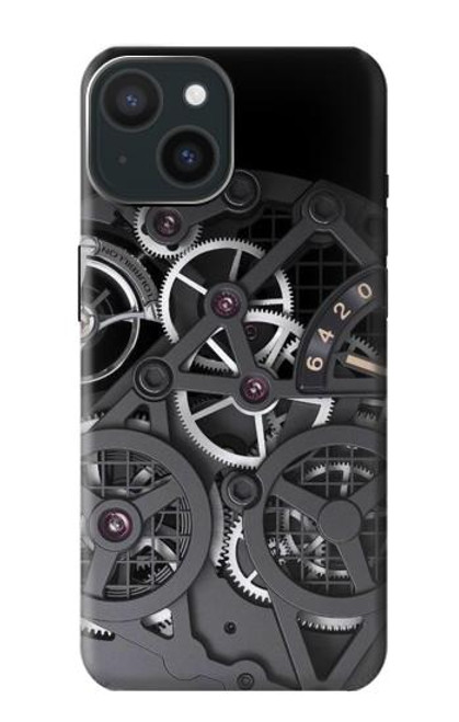 S3176 Inside Watch Black Hülle Schutzhülle Taschen für iPhone 15