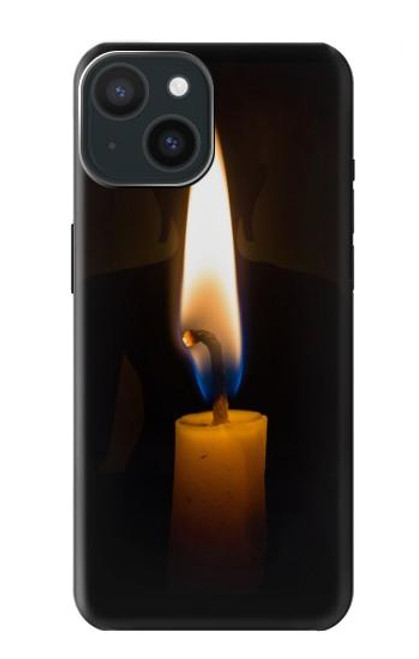S3530 Buddha Candle Burning Hülle Schutzhülle Taschen für iPhone 15