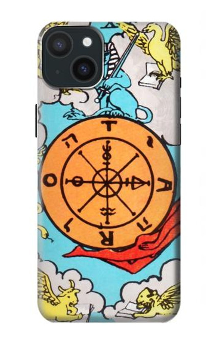 S0564 Tarot Fortune Hülle Schutzhülle Taschen für iPhone 15 Plus