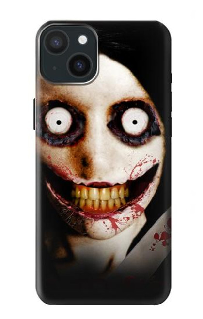 S1344 Jeff the Killer Hülle Schutzhülle Taschen für iPhone 15 Plus