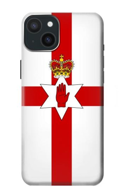 S3089 Flag of Northern Ireland Hülle Schutzhülle Taschen für iPhone 15 Plus
