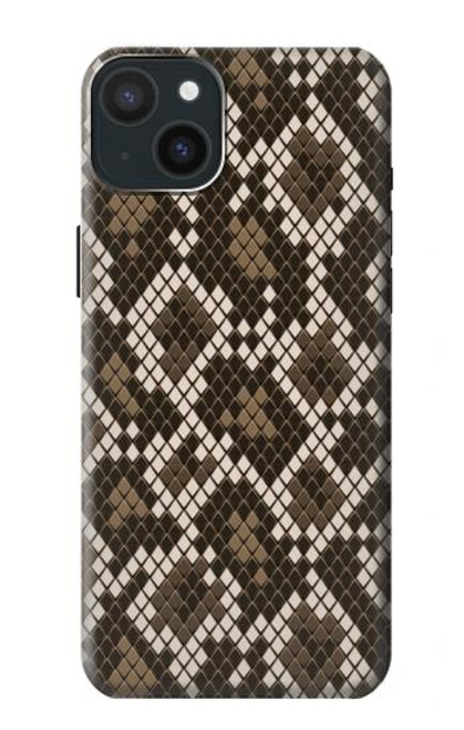 S3389 Seamless Snake Skin Pattern Graphic Hülle Schutzhülle Taschen für iPhone 15 Plus