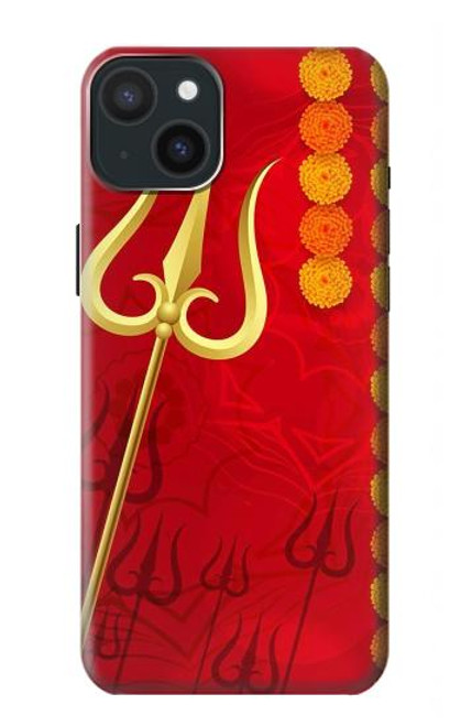 S3788 Shiv Trishul Hülle Schutzhülle Taschen für iPhone 15 Plus