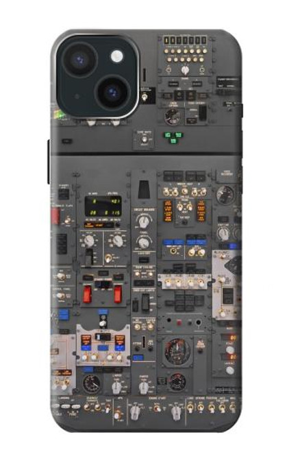 S3944 Overhead Panel Cockpit Hülle Schutzhülle Taschen für iPhone 15 Plus