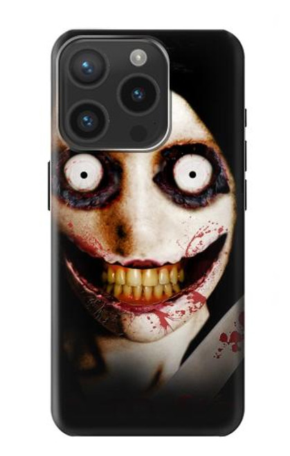 S1344 Jeff the Killer Hülle Schutzhülle Taschen für iPhone 15 Pro