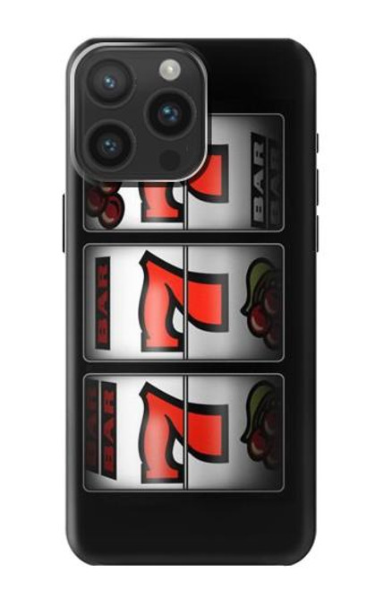 S2406 Slot Machine Lucky 777 Hülle Schutzhülle Taschen für iPhone 15 Pro Max