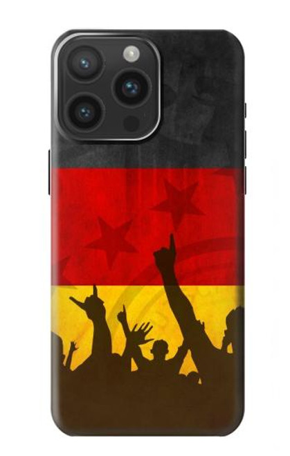 S2966 Germany Football Soccer Hülle Schutzhülle Taschen für iPhone 15 Pro Max