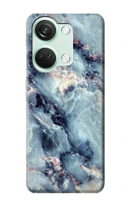 S2689 Blue Marble Texture Graphic Printed Hülle Schutzhülle Taschen für OnePlus Nord 3