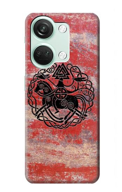 S3831 Viking Norse Ancient Symbol Hülle Schutzhülle Taschen für OnePlus Nord 3