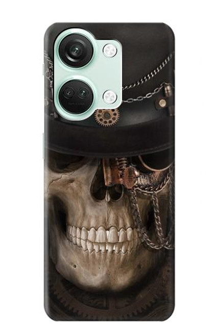 S3852 Steampunk Skull Hülle Schutzhülle Taschen für OnePlus Nord 3